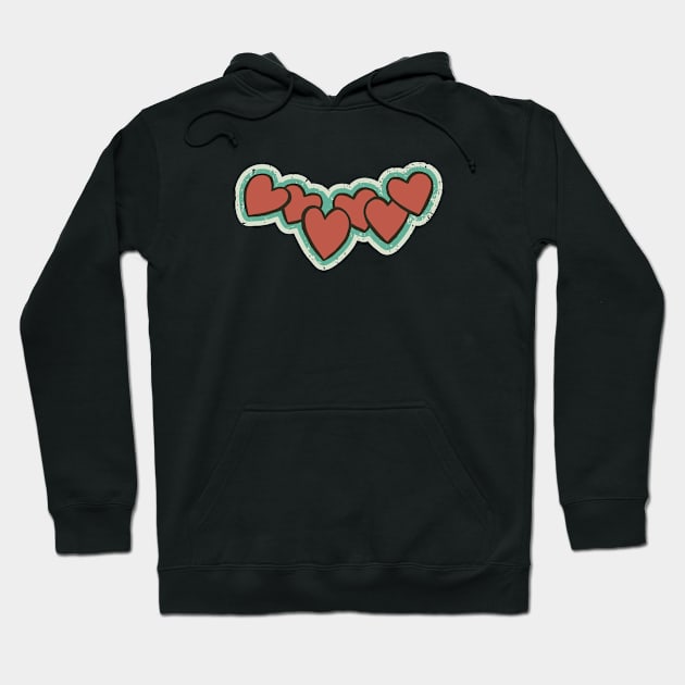 Hearts Hoodie by WhoElseElliott